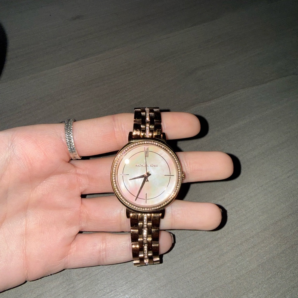 Michael Kors Rose Gold Watch